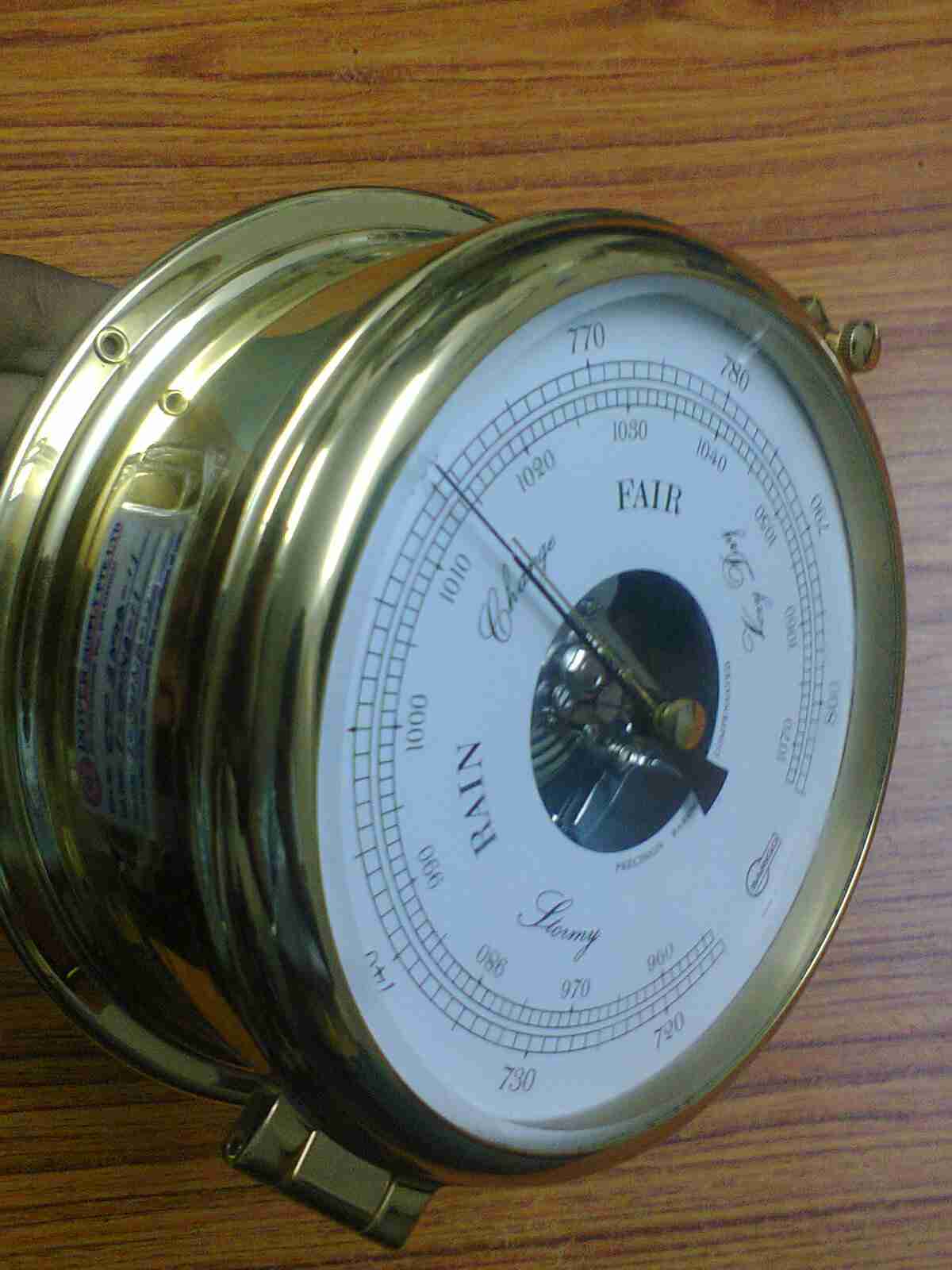 calibration-of-barometer